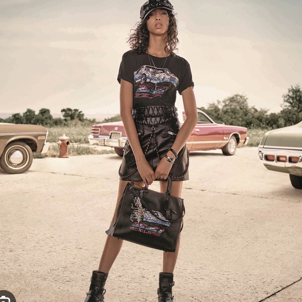COACH ROGUE RACE CAR NWT (COACH 58151)
BLACK/BLACK COPPER Retail $898 - Picture 8 of 15